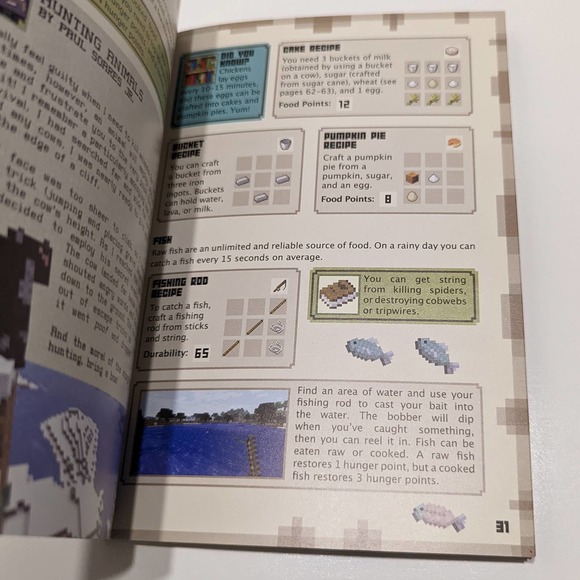 Minecraft Guides Book Lot – Essential Handbook & Redstone Hacks (2 Paperback) - Picture 6 of 11